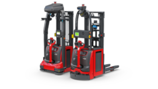 Linde’s L-MATIC HD and L-MATIC HD k autonomous pallet stackers ensure maximum efficiency when storing and retrieving goods.