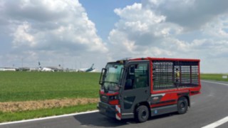 The W20 electric platform truck from Linde Material Handling